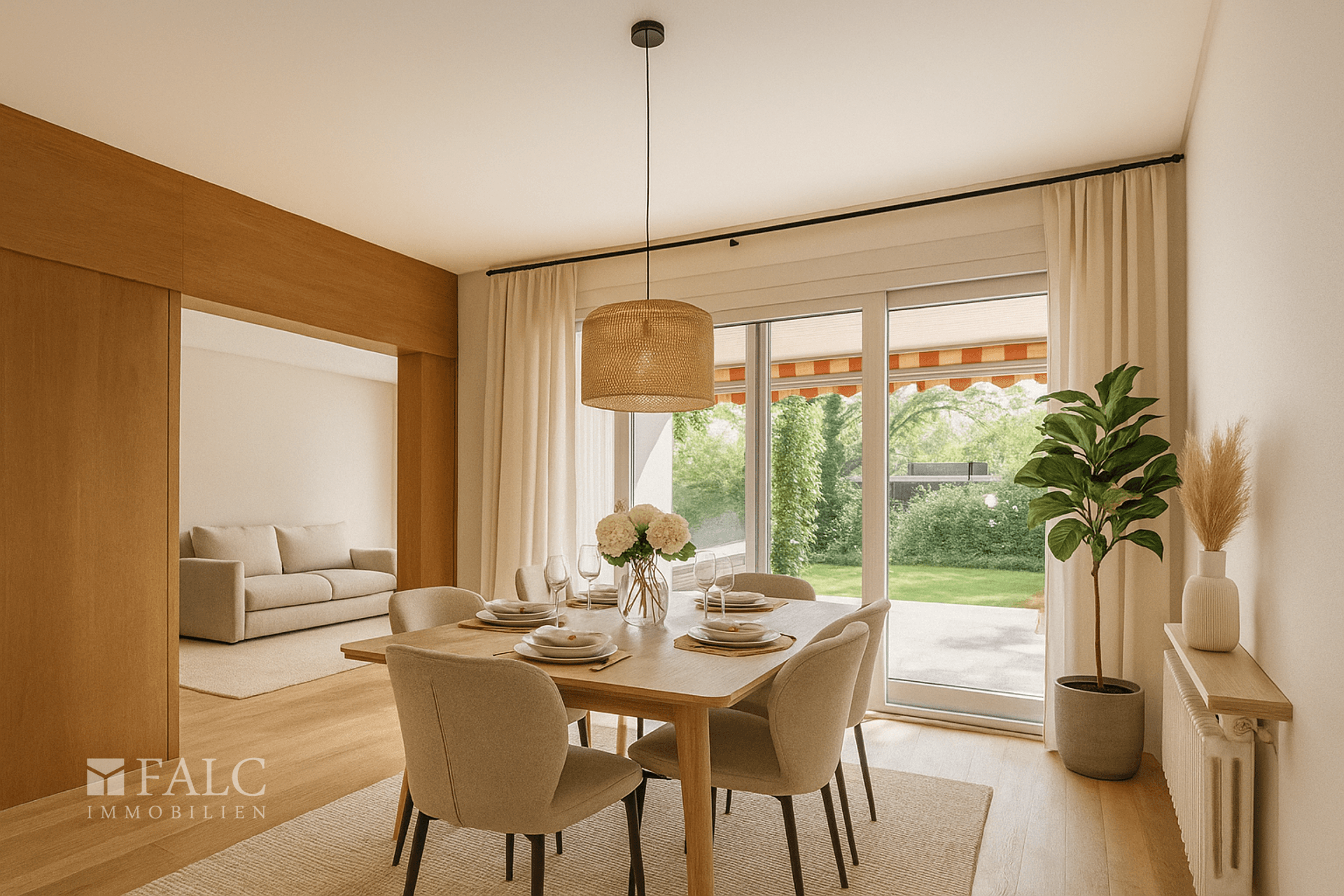 Einrichtungsbeispiel Esszimmer